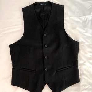 Black Dress Vest